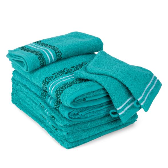 Frottierset 10tlg. Ornament mint - 111802000000 - 1 - 588px