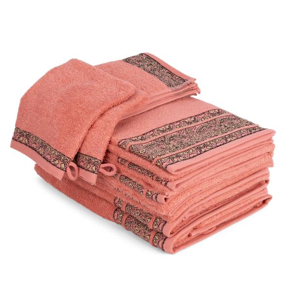 Frottierset 10tlg. Koralle Ornament - 111802300000 - 1 - 588px