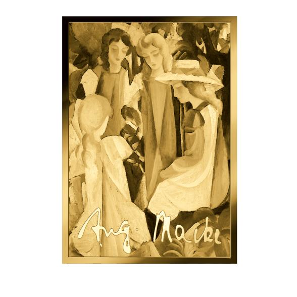 Coincard August Macke vier Mädchen - 111830500000 - 1 - 588px