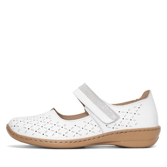 TOPWAY COMFORT Damenslipper weiß 36 - 111900100001 - 1 - 588px