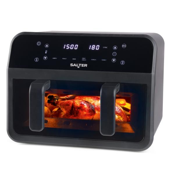 SALTER Heißluftfritteuse mit Zwei Körben - 111900600000 - 1 - 588px