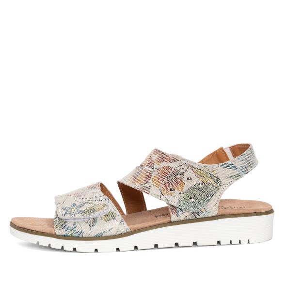 TOPWAY COMFORT Damensandalen offwhite gemustert 36 - 111906600001 - 1 - 588px