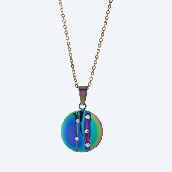 Anhänger+Kette Titan multicolor,ca. 45+5cm - 111946200000 - 1 - 588px
