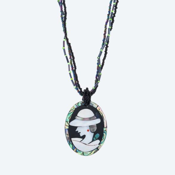 Anhänger mit Kette Abalone Dame - 111983400000 - 1 - 588px