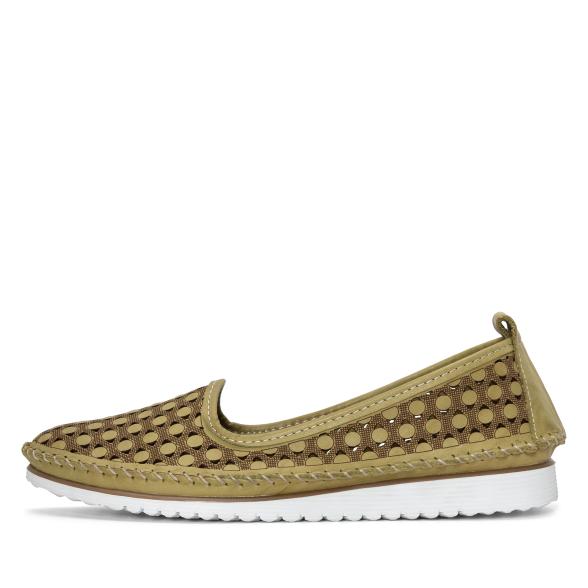 Andrea Conti Damen Lederslipper khaki 36 - 112026100001 - 1 - 588px