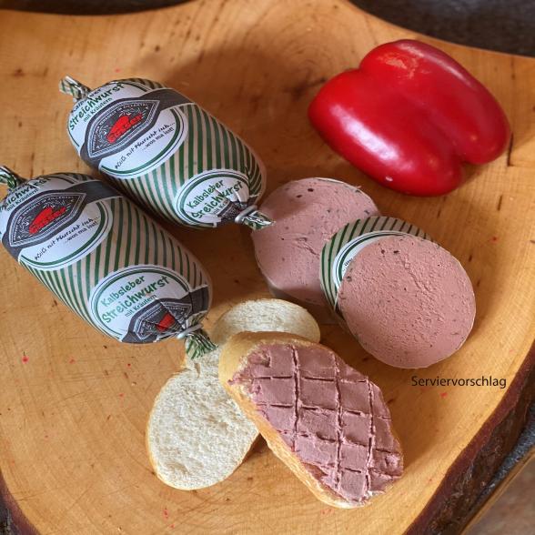 Kalbsleberstreichwurst Bergkräuter 2x 350g - 112074100000 - 1 - 588px
