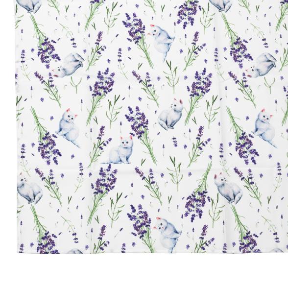 Tischdecke Katze 130x170cm weiß - 112096000000 - 1 - 588px