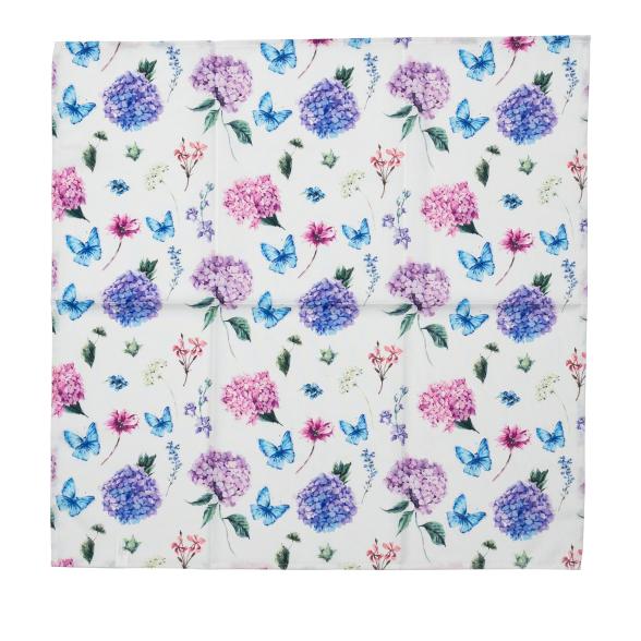 Mitteldecke Schmetterling Blume 85x85cm - 112096400000 - 1 - 588px