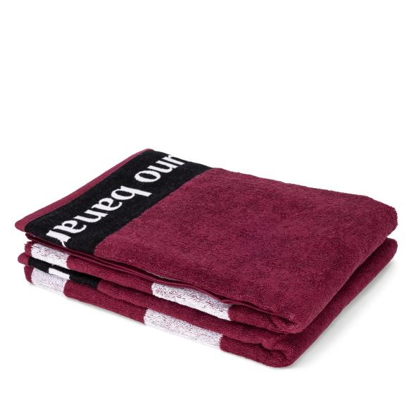 2er Duschtücher Bruno Banani bordeaux - 112191700000 - 1 - 588px