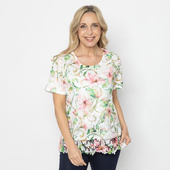 TRENDS by J. Leibfried Shirt, Spitze multicolor 36/38 - 112315800001 - 1 - 588px