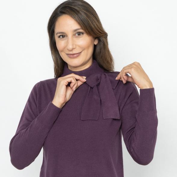 Cashmerelike by BLUE SEVEN Pullover pflaume 38 - 112391600001 - 1 - 588px