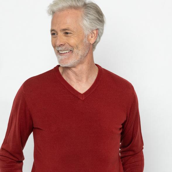 Cashmerelike by BLUE SEVEN Pullover dunkelrot 48 (S) - 112393100001 - 1 - 588px