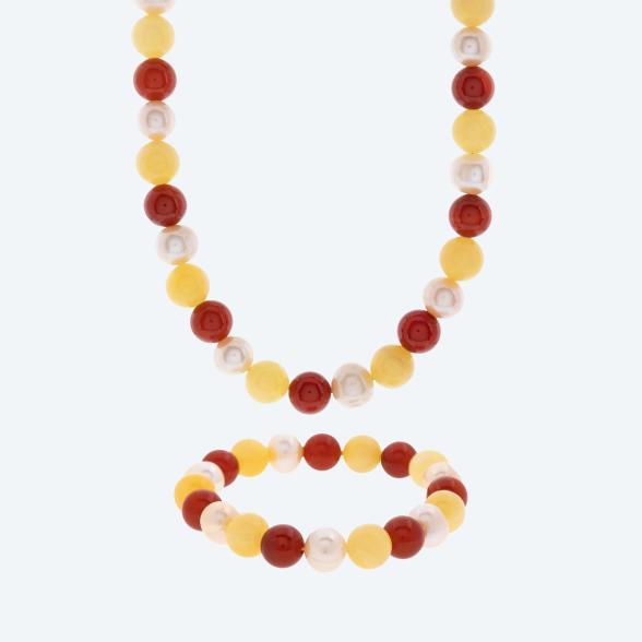 SET Collier+Armband Achat, Jade - 112396900000 - 1 - 588px