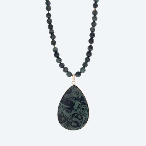 Anhänger mit Kette Jaspis grün - 112419900000 - 1 - 588px