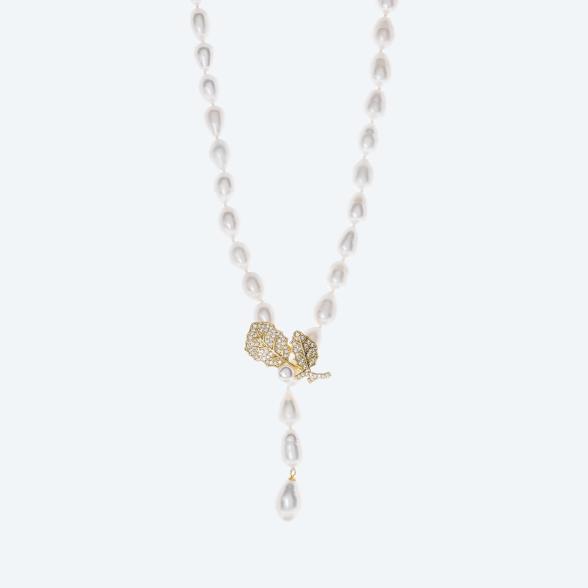 Collier Süßwasserzuchtperle weiß - 112458100000 - 1 - 588px