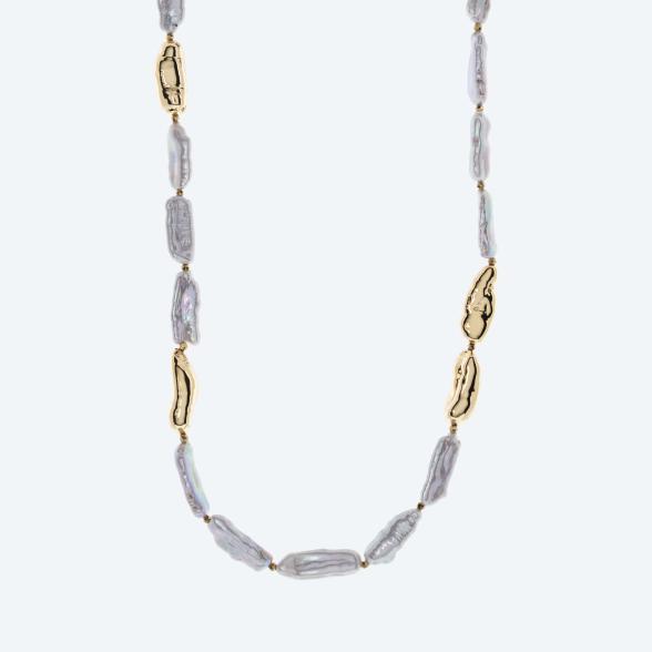 Collier 925 vergoldet Keshi Perle - 112458400000 - 1 - 588px