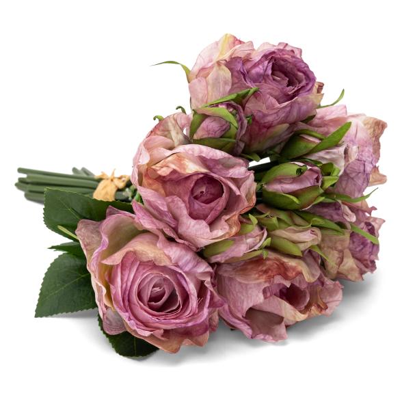 Rosenstrauß 12tlg. 30cm lila - 112507300000 - 1 - 588px