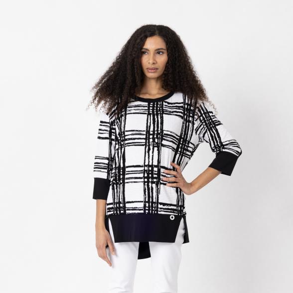 Vanessa Style Damen-Shirt weiß/schwarz 36/38 (1) - 112528400001 - 1 - 588px