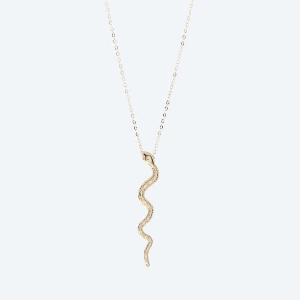 Anhänger Schlange mit Kette Gelbgold 585 - 112531000000 - 1 - 588px