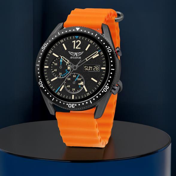 AVIATOR Herren-Smartwatch F-Series mit Wechselband - 112532300000 - 1 - 588px