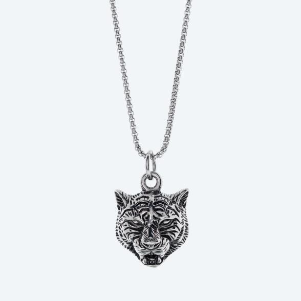 Anhänger Edelstahl mit Kette rhodiniert - 112534500000 - 1 - 588px