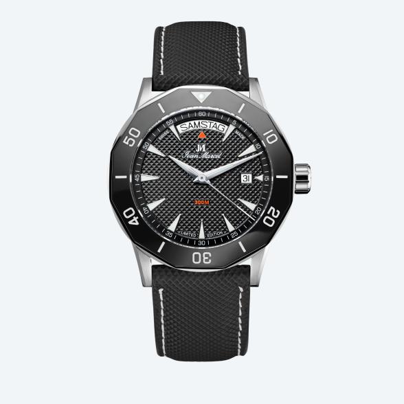 Jean Marcel Herrenuhr "Tropical Diver" schwarz - 112598700000 - 1 - 588px
