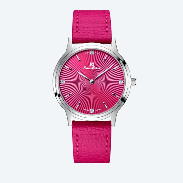 Jean Marcel Damenuhr "Asteria", pink, Lederband - 112598900000 - 1 - 588px