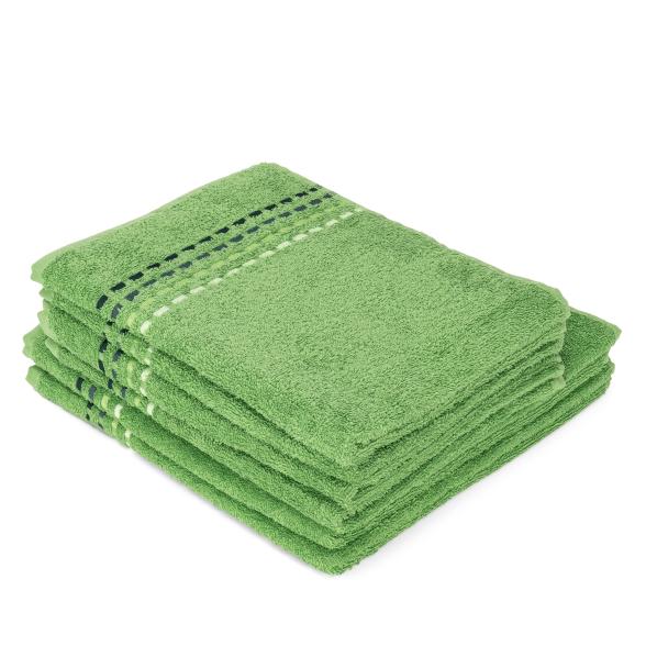 Frottierset Streifen 6tlg. grün - 112611900000 - 1 - 588px