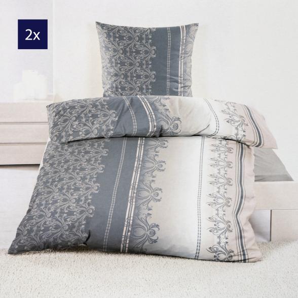 Bettwäsche 4tlg. Biber grau beige - 112613400000 - 1 - 588px