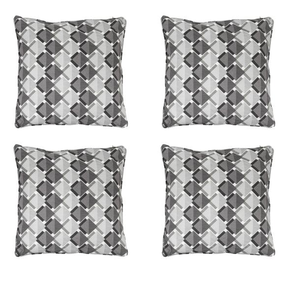 Dekokissenset Siem 4tlg. grau 50x50cm - 112638700000 - 1 - 588px