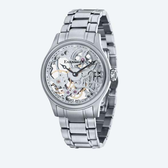 EARNSHAW Herrenuhr "Bauer Mechanical Skeleton" - 112683500000 - 1 - 588px