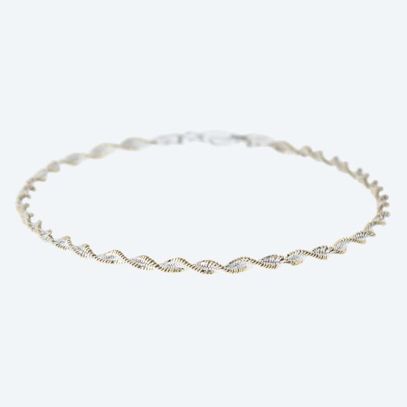 Armband 925 Sterling Silber bicolor - 112708700000 - 1 - 588px