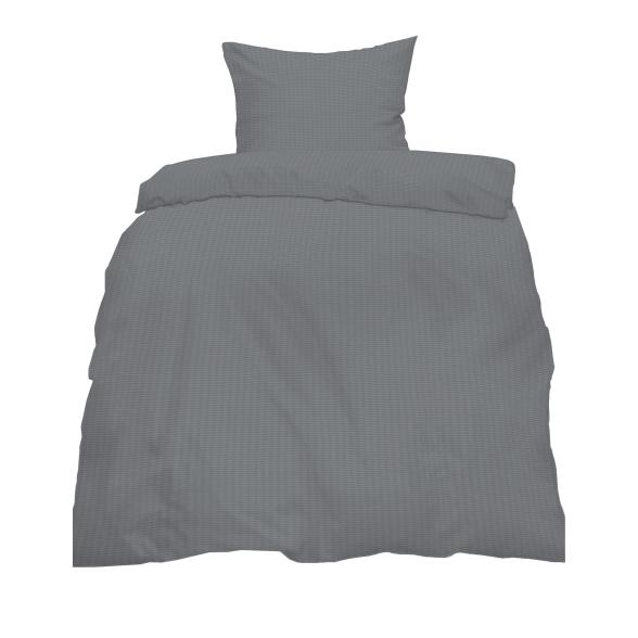 Bettwäscheset Seersucker 4tlg. grau - 112712400000 - 1 - 588px