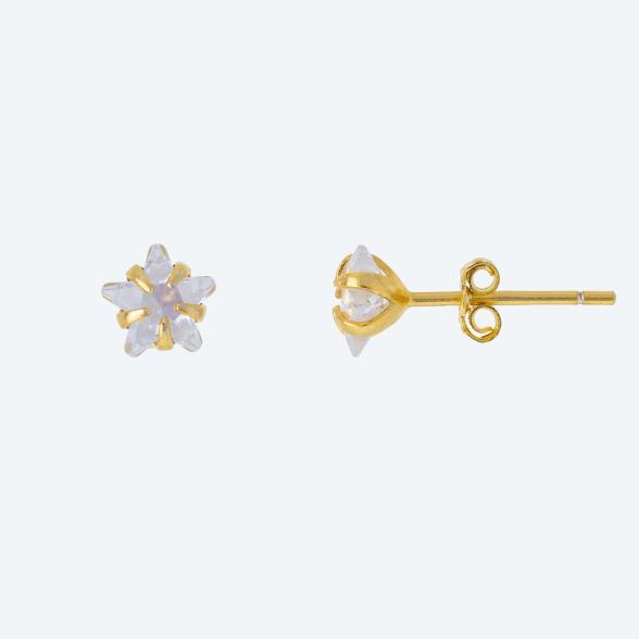 Weihnachtsmann Ohrstecker 925 Silber vergoldet - 112713200000 - 1 - 588px