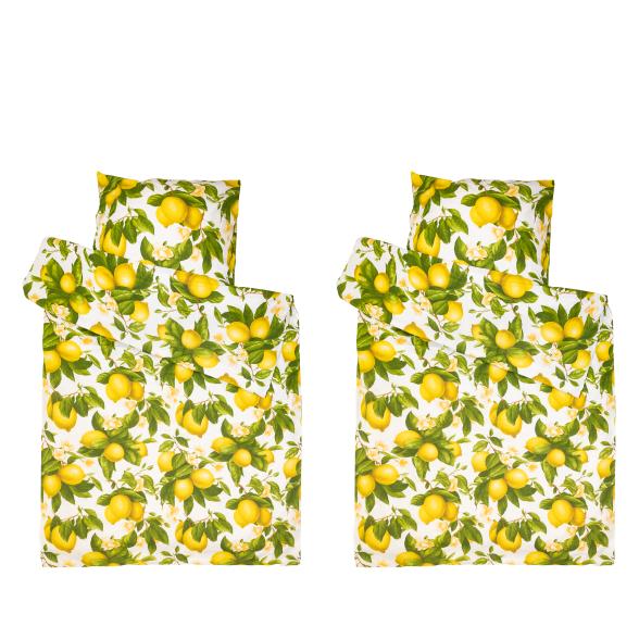 Bettwäscheset Renforce 4tlg. Zitrone - 112715100000 - 1 - 588px
