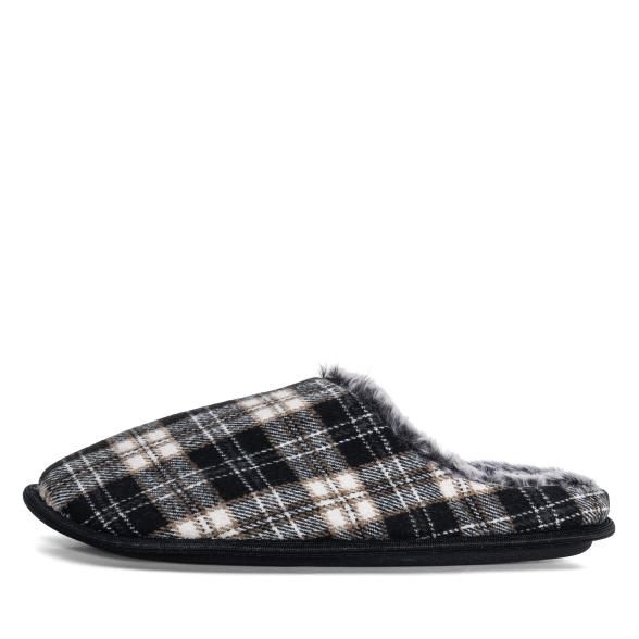 NORWAY ORIGINALS Herrenhausschuh schwarz Karo 40 - 112731300001 - 1 - 588px