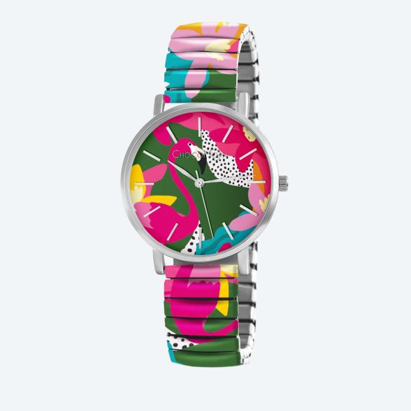 ChocoMoon Damenuhr "Tahiti Flamingo" Quarz - 112734800000 - 1 - 588px