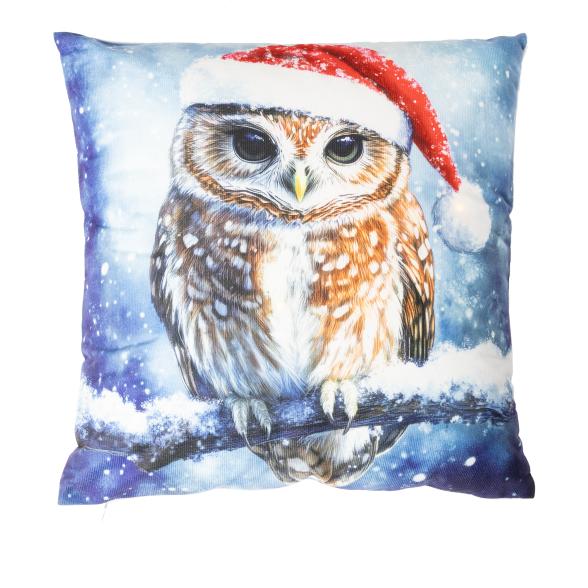 LED Kissen Eule Winterwald 40x40cm - 112754200000 - 1 - 588px