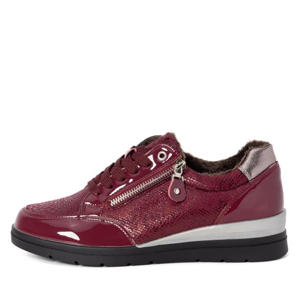 TOPWAY COMFORT Damensneaker burgundy 36 - 112759400001 - 1 - 588px