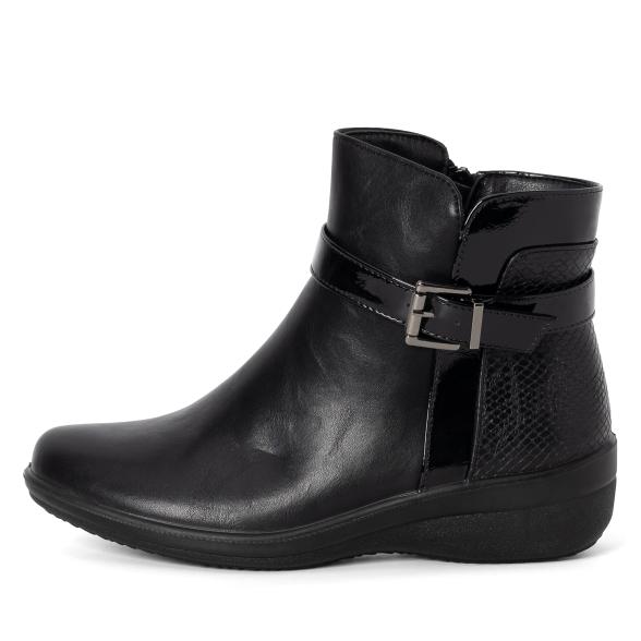 TOPWAY COMFORT Damenstiefeletten schwarz 36 - 112760000001 - 1 - 588px