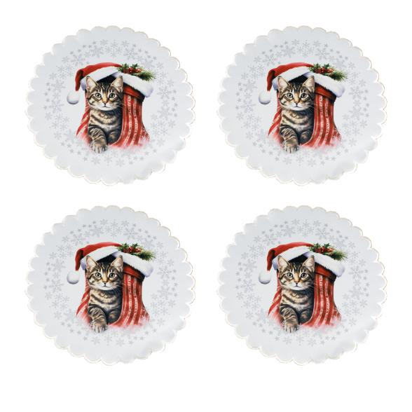 Tischdeckchen Katze 4er Set 39cm - 112764600000 - 1 - 588px