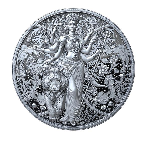 Silbermünze "Durga 2025" 1 oz. - 112774100000 - 1 - 588px