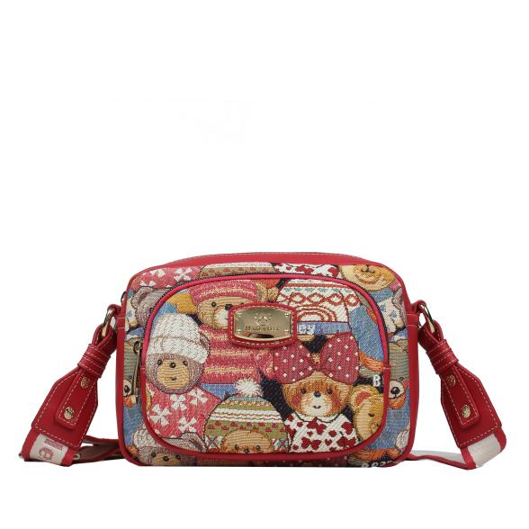 Henney Bear Umhängetasche rot/multicolor - 112780300000 - 1 - 588px