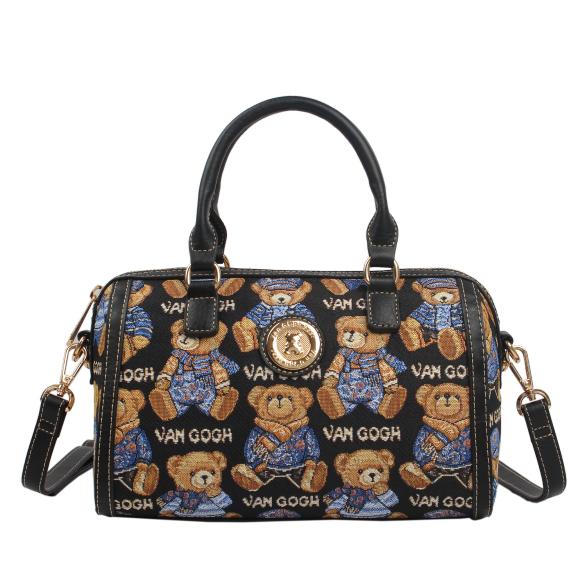 Henney Bear Henkeltasche schwarz/multicolor - 112780900000 - 1 - 588px