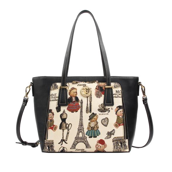 Henney Bear Shopper schwarz/multicolor - 112781800000 - 1 - 588px