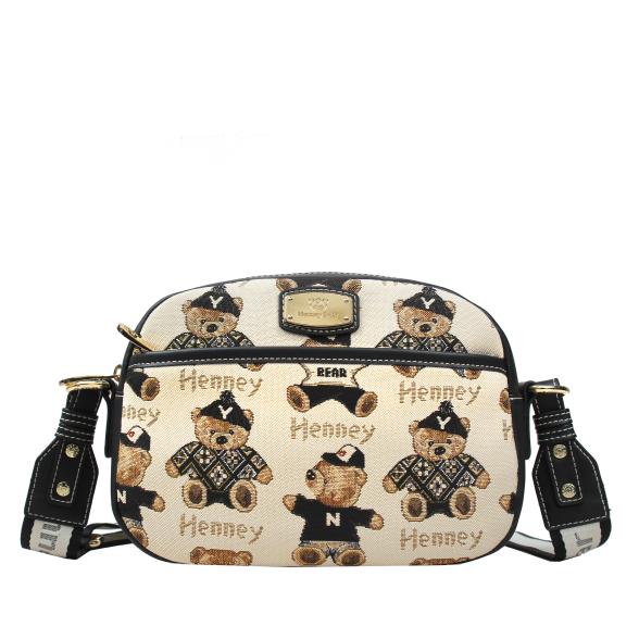 Henney Bear Umhängetasche schwarz/multicolor - 112782700000 - 1 - 588px