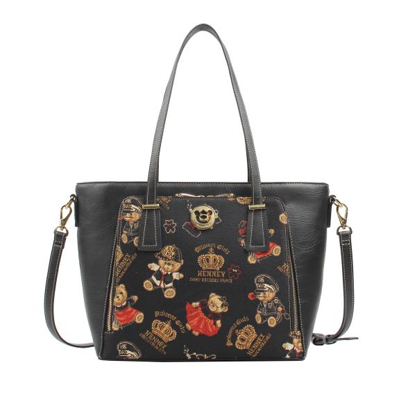 Henney Bear Shopper schwarz/multicolor - 112784100000 - 1 - 588px