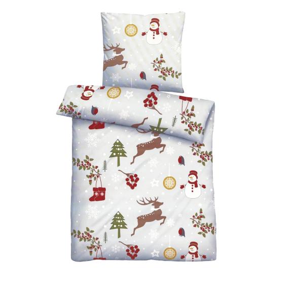 Castell Feinbiber Bettwäsche 4tlg. blau - 112793600000 - 1 - 588px