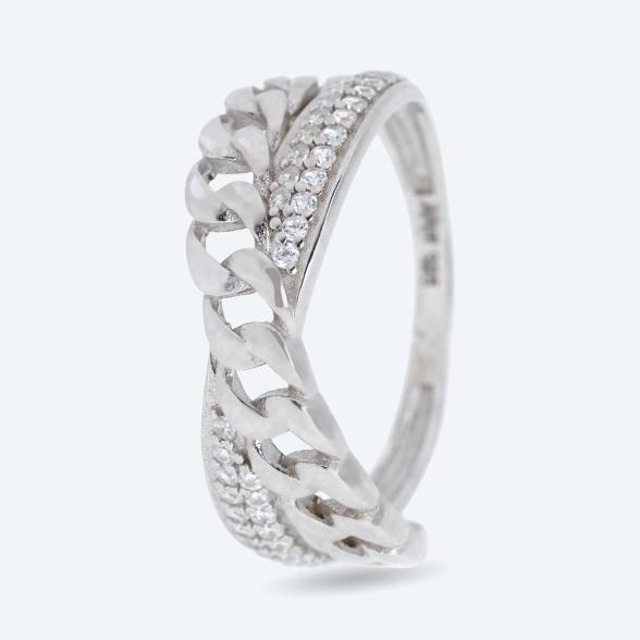 Ring 925 Sterling Silber rhodiniert Zirkonia 16 - 112798600001 - 1 - 588px