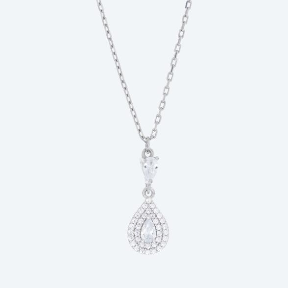 Anhänger mit Kette 925 St. Silber rhod. Zirkonia - 112799100000 - 1 - 588px